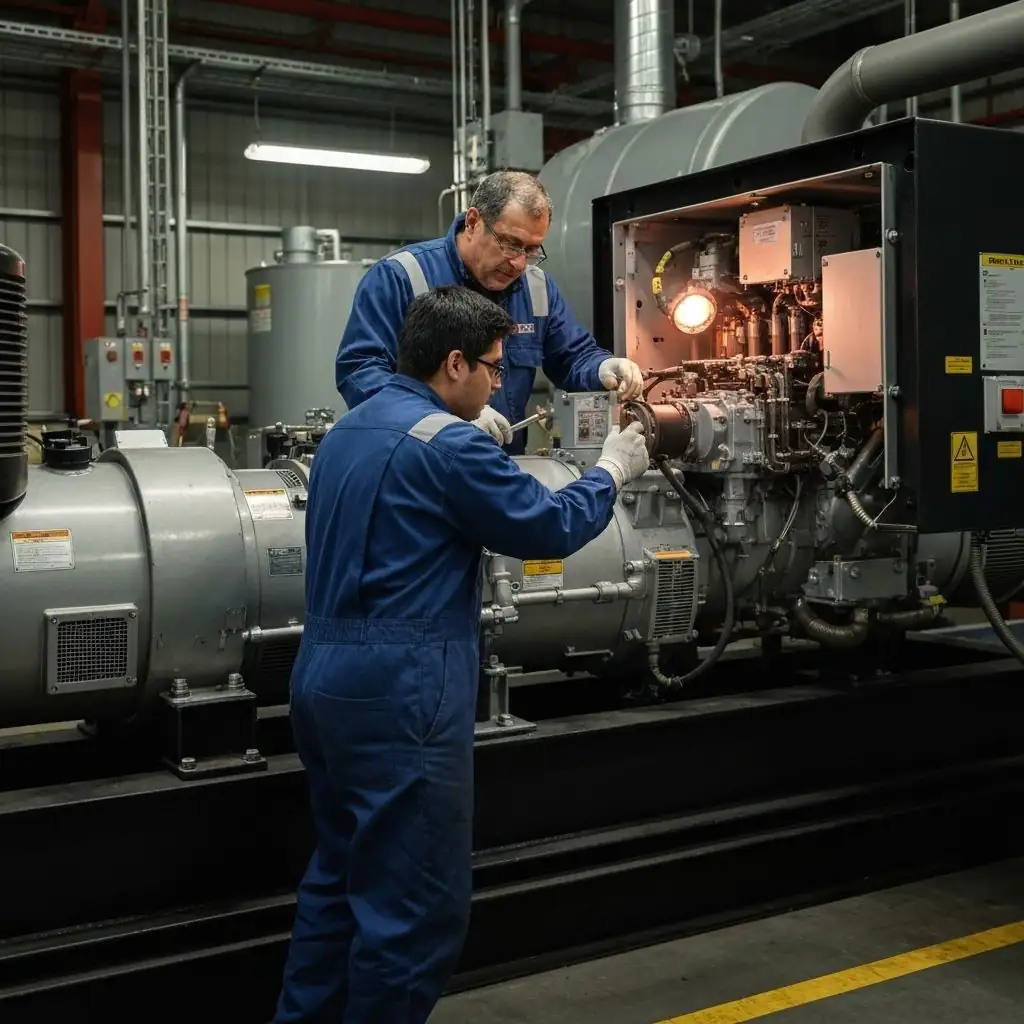 REPARO E MANUTENÇÃO DE GRUPOS DE GERADORES DIESEL